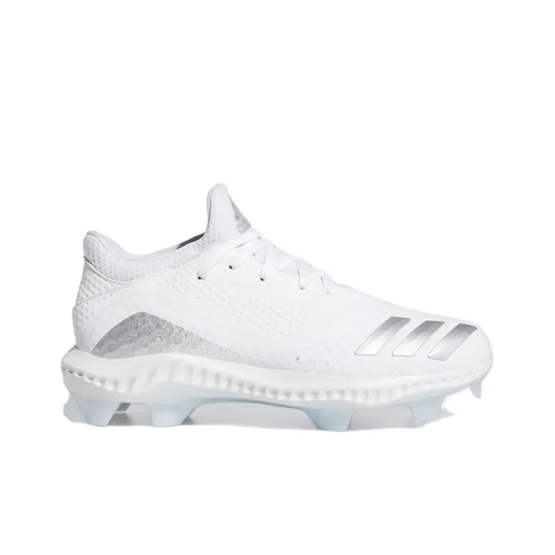 Adidas Icon V Bounce Tpu Cleats White/Grey Women's-1
