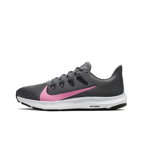 Nike Quest 2 Running Shoes Women's Low-Top Black/White/Pink