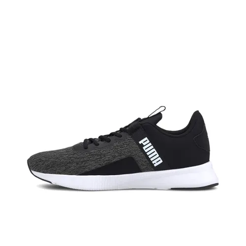 PUMA Flyer Beta Running Shoes Unisex Low-Top Black/White/Grey