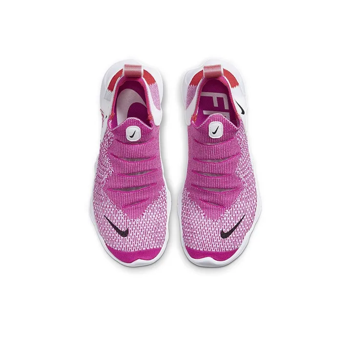 Nike Free Rn Flyknit 3.0 2020 'Vast Grey Fire Pink' Women's-4