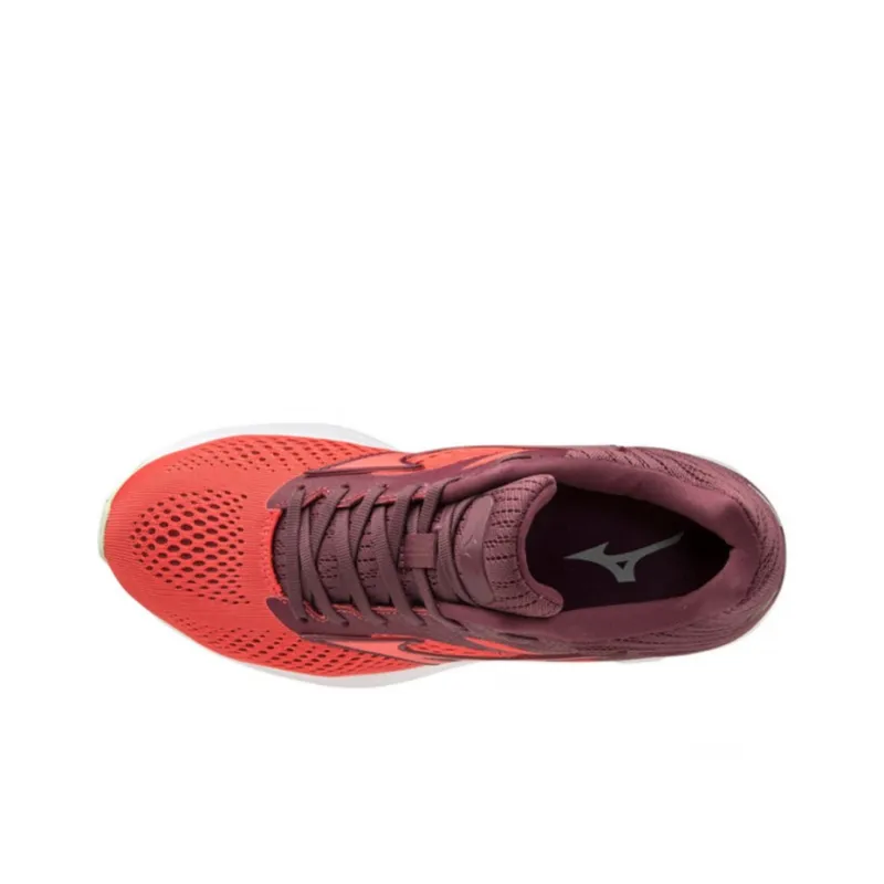 Mizuno Women's Wave Rider 23 Wide 'Red'-2