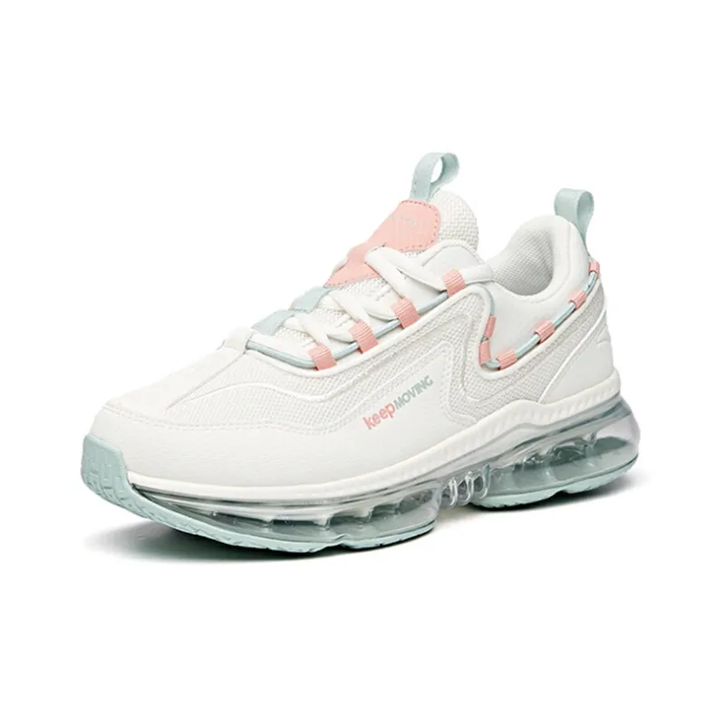 Anta Cushioning Slip Resistant And Abrasion Resistant Low Top A Prooo Running Shoes Women's White Green-2