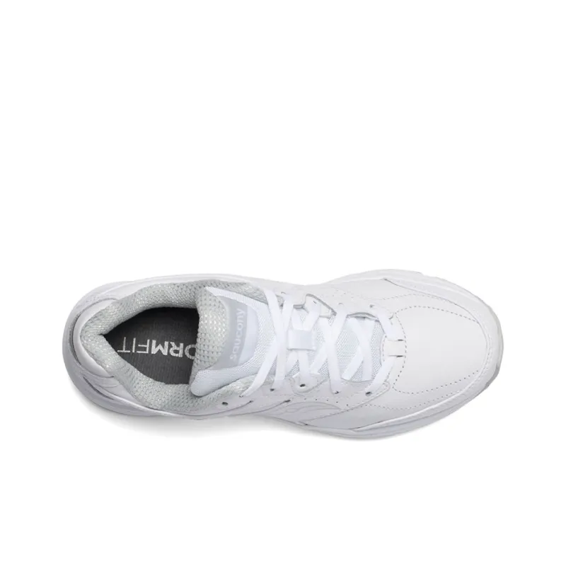 saucony Integrity Walker 3 Wide 'Triple White'-3