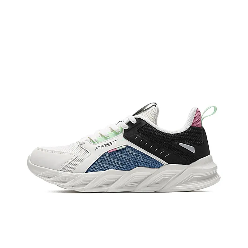 361° Low Top Running Shoes Women's White Blue-0