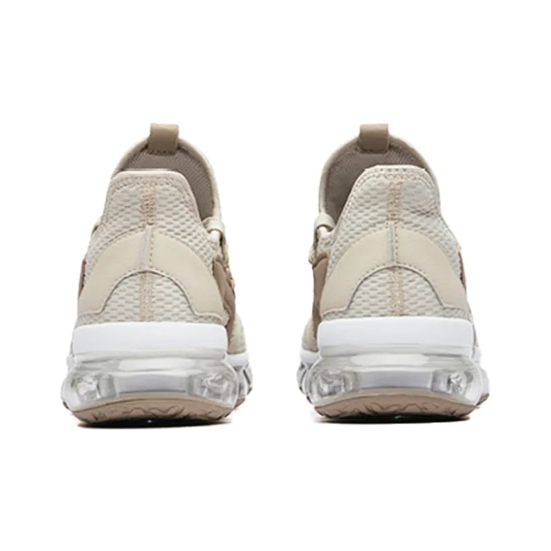 Anta SEEED Cushioned Slip-Resistant Low-Top Running Shoes Men's Light Brown-3