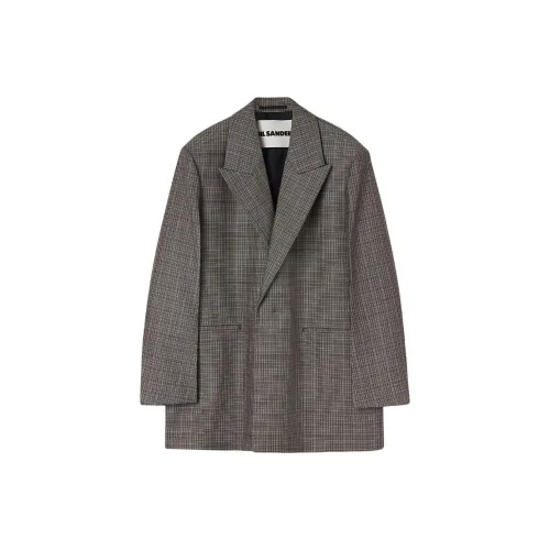 JIL SANDER Business Suits Men Taupe