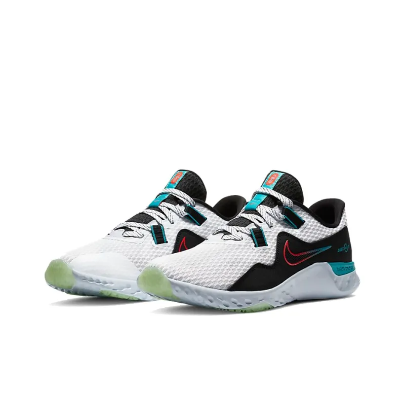 Nike Renew Retaliation Tr 2 'White Flash Crimson Oracle Aqua'-2