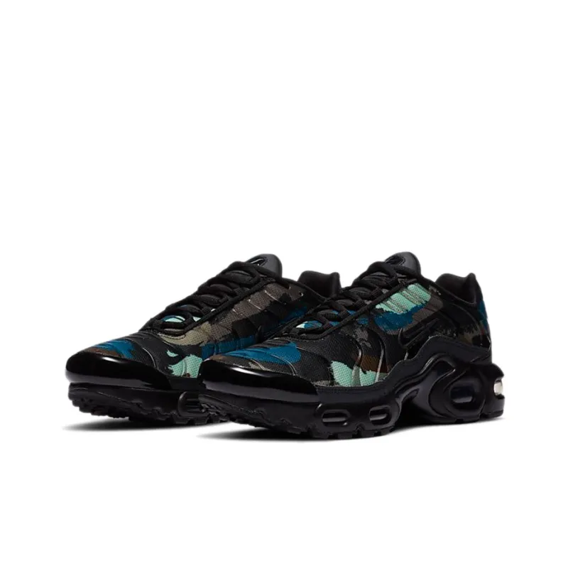 Nike Air Max Plus Camo Black Green GS-2