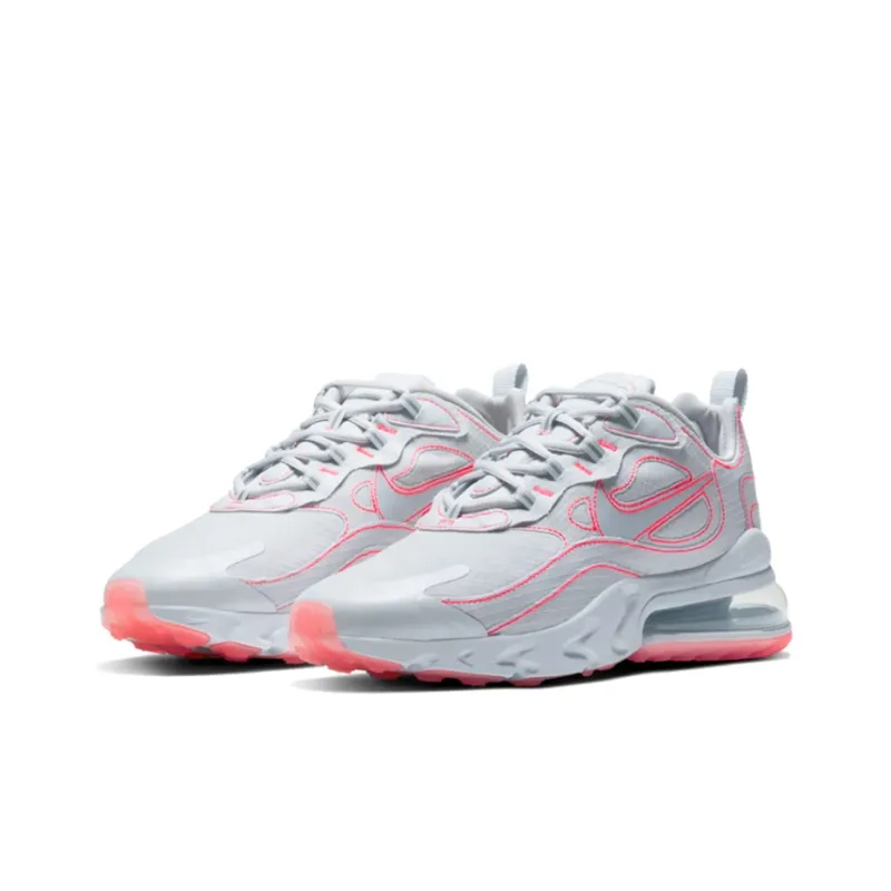 Nike Air Max 270 React Stitch White Flash Crimson-2