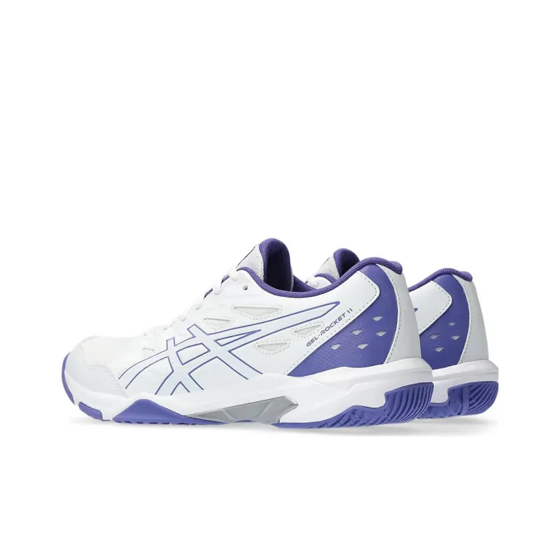 Asics Gel Rocket 11 White White Women's-3