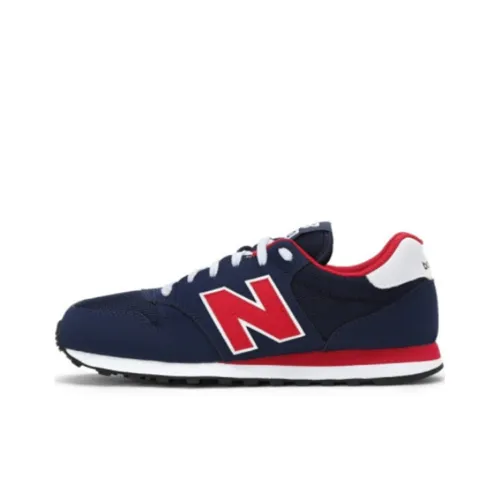 New Balance NB 500 Running Shoes Men Low-Top Blue/Red