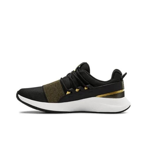 Under Armour Charged Breathe Running Shoes Women's Low-Top Black/Gold