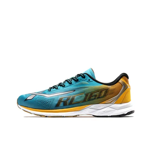 XTEP Race 160 Running Shoes Men Low-Top Green/Yellow