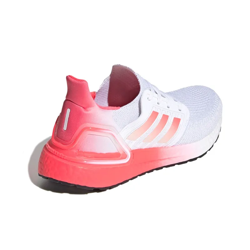 Adidas UltraBoost 20 'White Signal Pink' Women's-3