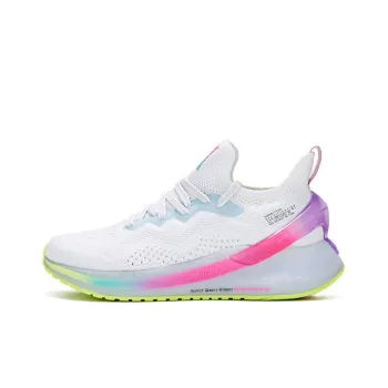 361° Superfly Wing Q Ball Sock Breathable Low Top Running Shoes Women's White