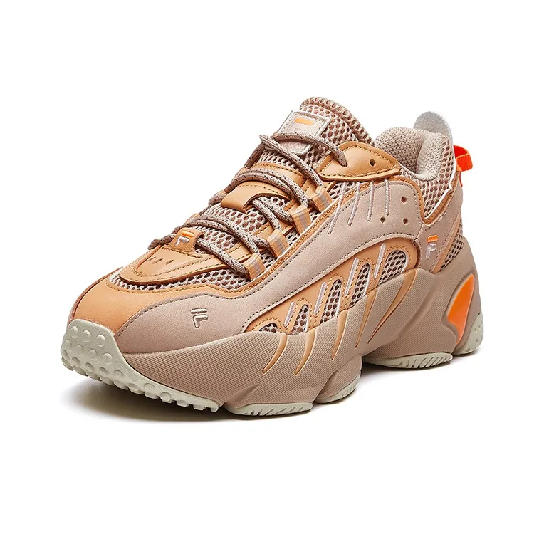 FILA FUSION ADE Cushioning Anti Slip Wear Resistant Breathability Low Top Running Shoes Women's-1