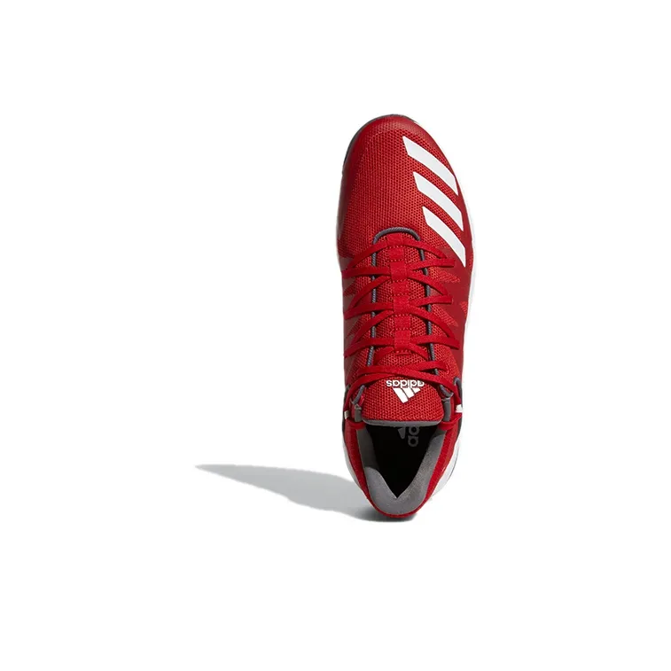 Adidas Speed Turf Running Shoes Unisex Low-Top Red/White/Gray-4