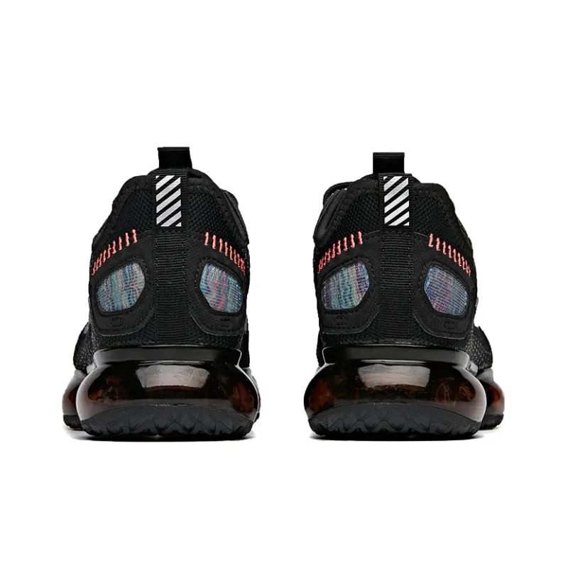 Anta Low-Top Running Shoes Women's Black Pink-3