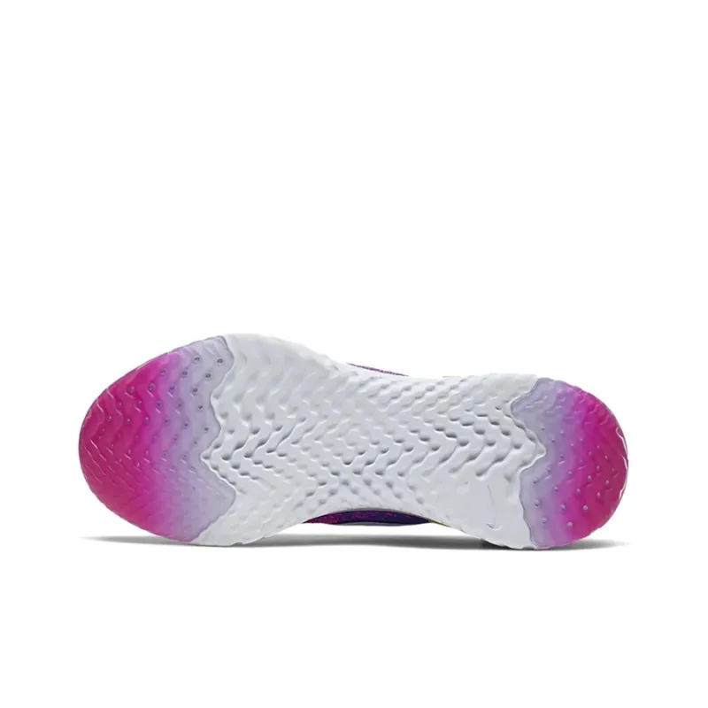 Nike Epic React Flyknit 2 Laser Fuchsia White Women's-4