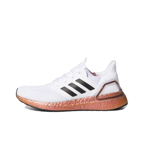 Adidas Ultra Boost 20 White Signal Pink Women's