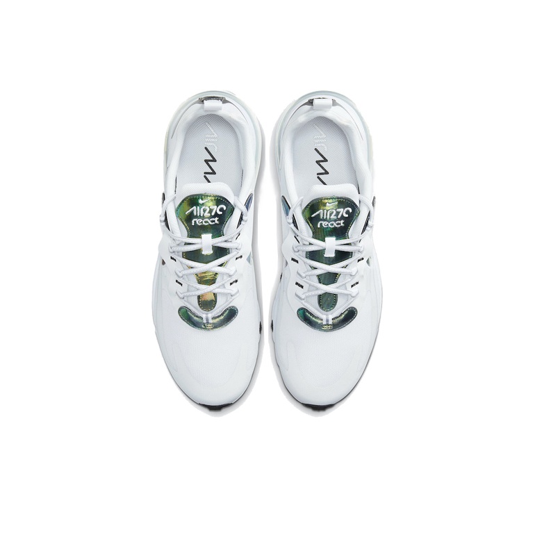 nike air max 270 react white iridescent