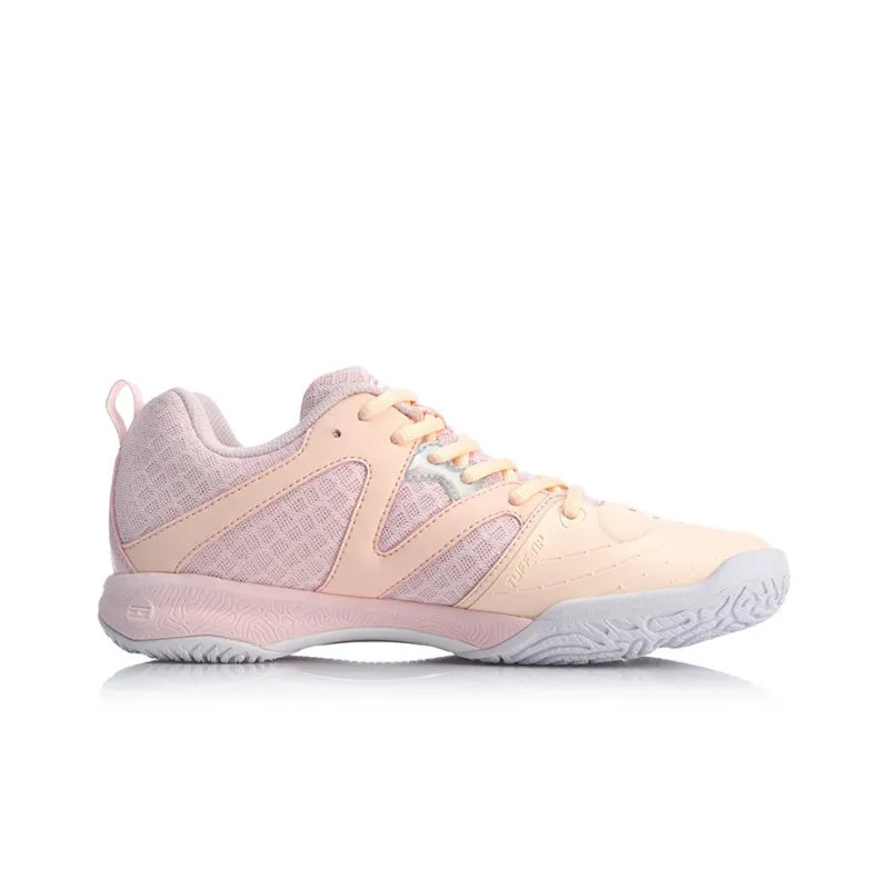 LINING Super Light TD Running Shoes Women's Low Top Orange Pink-1