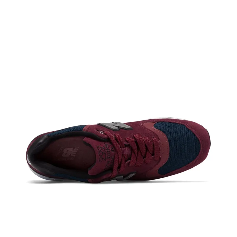 New Balance 999 Made In Usa 'Burgundy Navy'-3