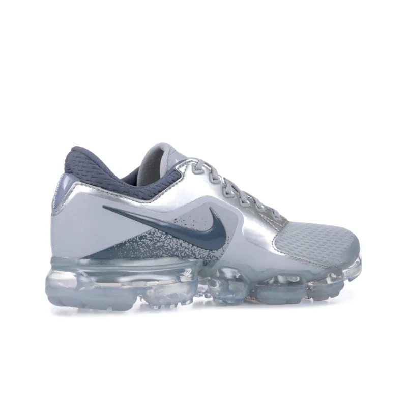Nike AIR VAPORMAX Anti-Slip Wear-Resistant Low-Top Marathon Running Shoes GS Wolf Gray-2