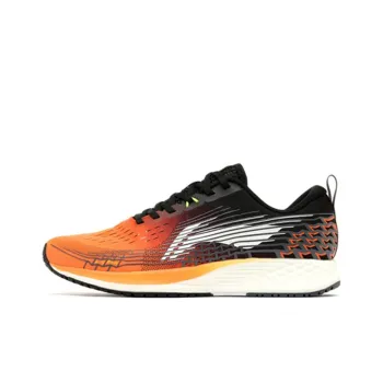 LiNing Red Hare 4 Cushioning Anti Slip And Wear Resistant Low Top Running Shoes Men's Black Orange