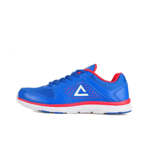 PEAK Running Shoes Men Low Top Intense Blue/Red