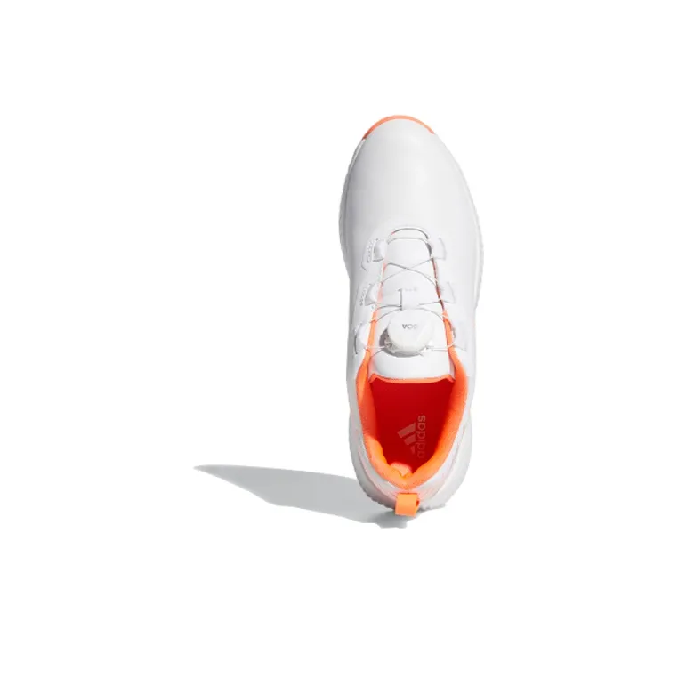 Adidas Response Bounce Boa 2 Non-slip Lightweight Low-Top Running Shoes Women's Gray White Orange-3