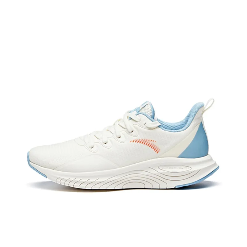 Anta Running Collection Low Top Running Shoes Women's White Sky Blue-0