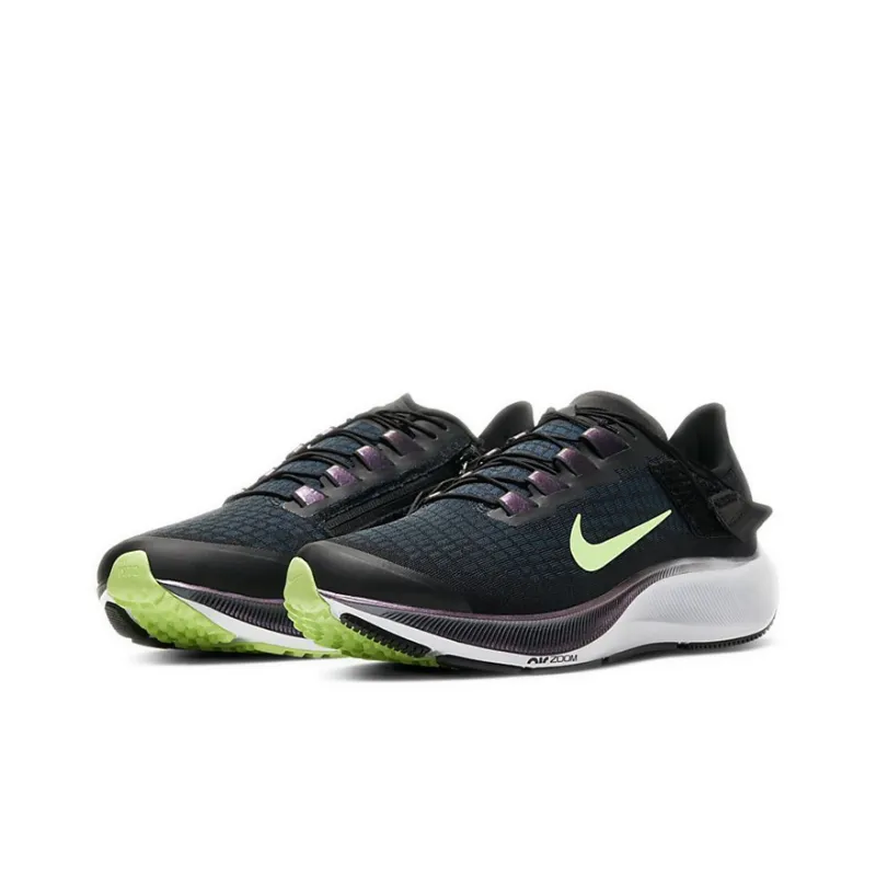 Nike Air Zoom Pegasus 37 Flyease Black Valerian Blue Ghost Green-2