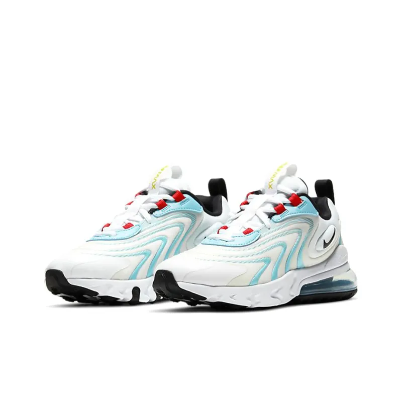 Nike Air Max 270 React ENG 'White Blue' GS-2