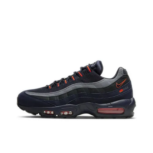 Nike Air Max 95 Logo Navy Orange