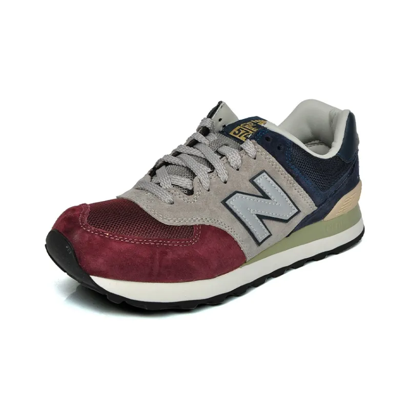 New Balance 574 Red/Grey/Blue-1