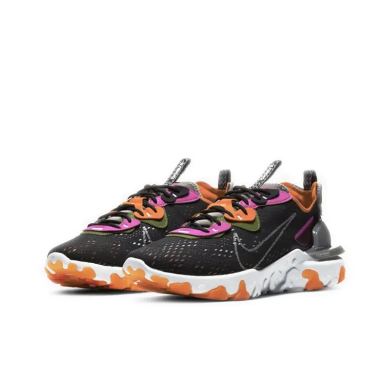 Nike React Vision Black Orange Fuchsia-2
