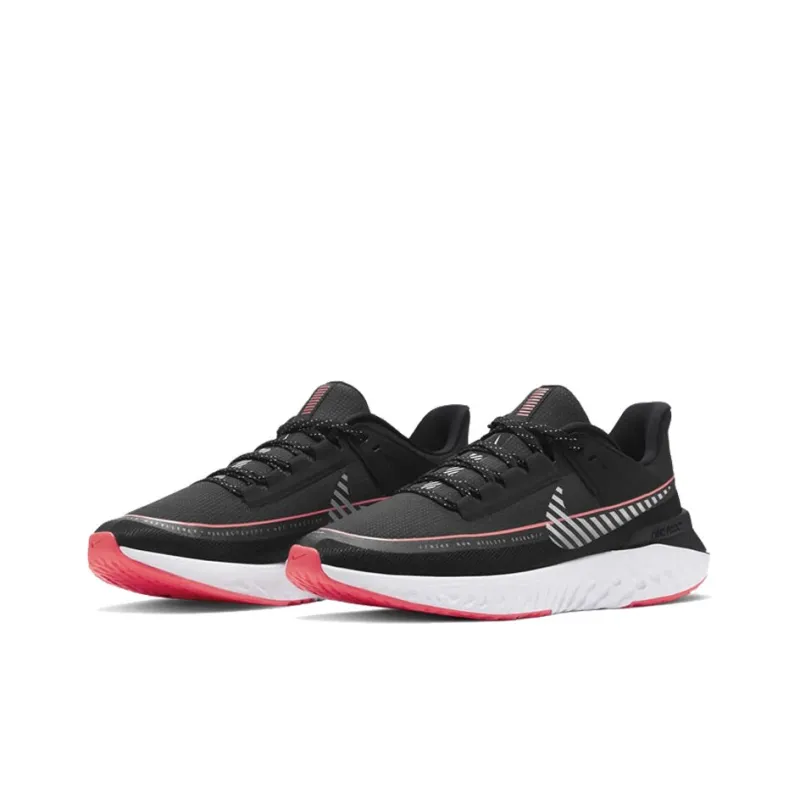 Nike Legend React 2 Shield Black Metallic Silver-2