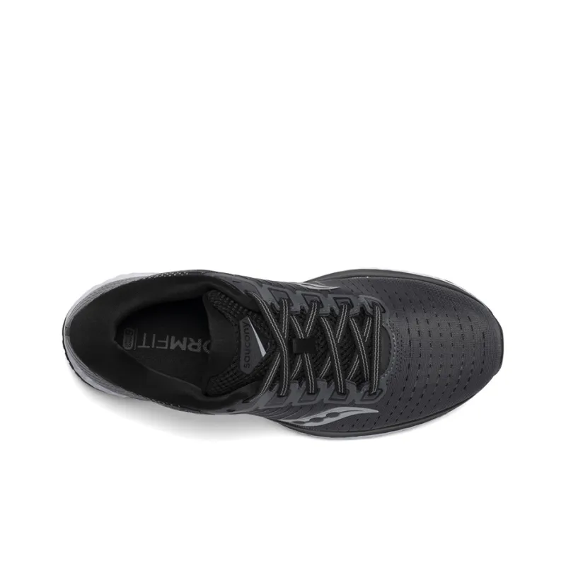 Saucony Guide 13 Guide 13 Low-Top Running Shoes Women's Black White-3