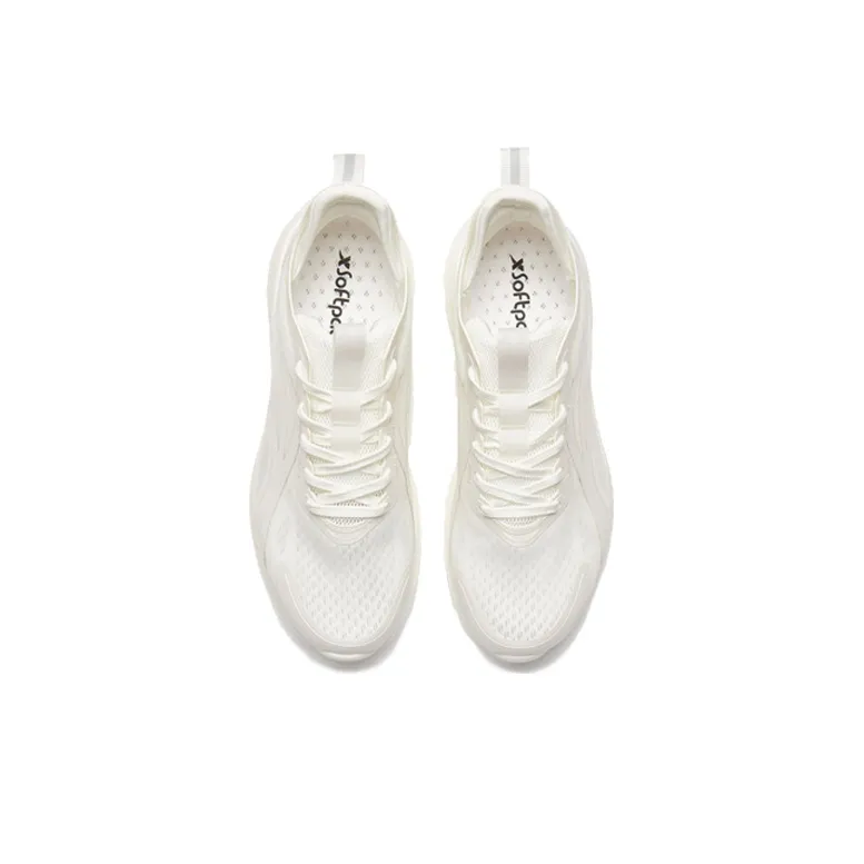 XTEP To Light 4.0 Cushioning Anti-Slip And Wear-Resistant Low-Top Running Shoes Women's White-2