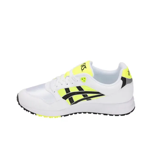 Asics Gel-Saga Running Shoes Unisex Low-Top White/Yellow/Black