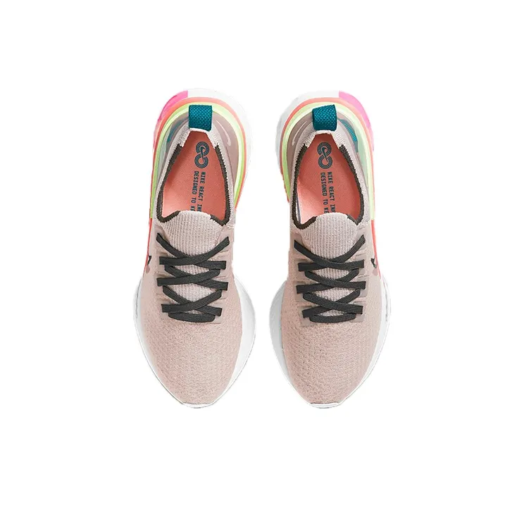 Nike React Infinity Run Flyknit Premium Pink Blast Women's-3
