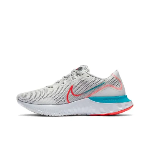 Nike Renew Run Oracle Aqua Crimson Women's