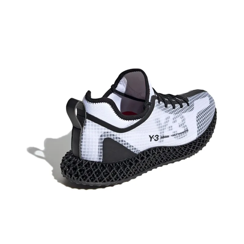 Adidas Y 3 Runner 4D Io White Black-3
