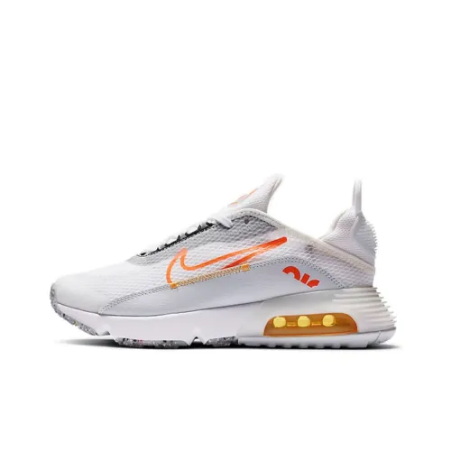 Nike Air Max 2090 Running Shoes Women's Low-Top Gray/White/Orange