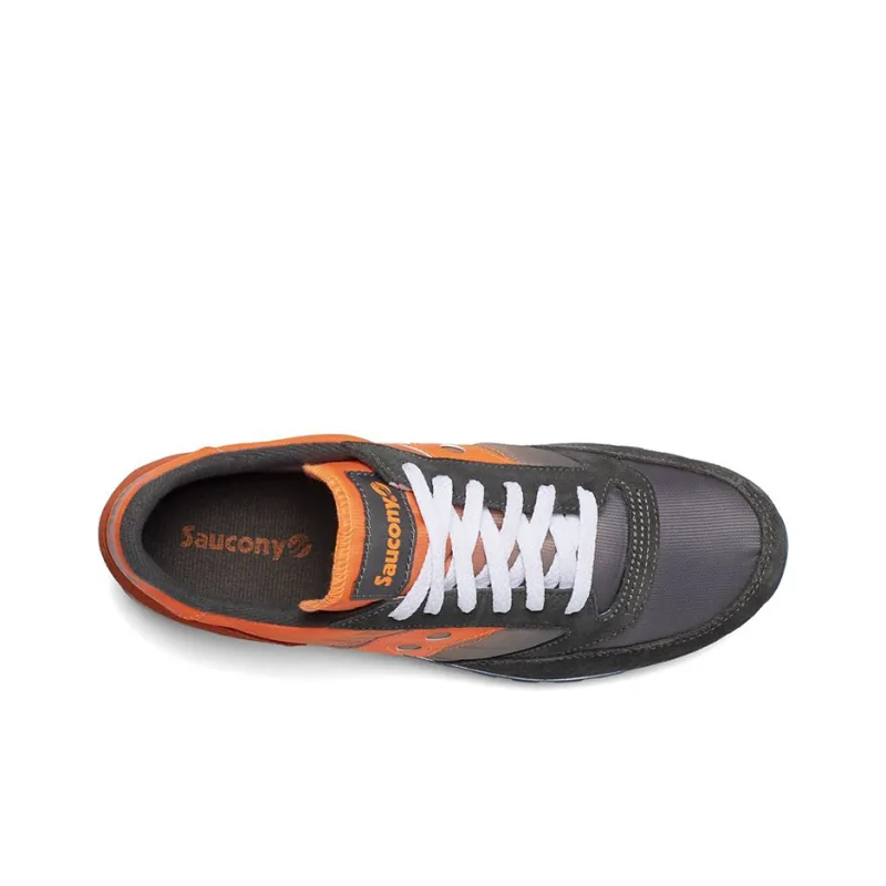 Saucony Jazz Original Original Fade Breathable Low Top Running Shoes Men's Orange Gray-3