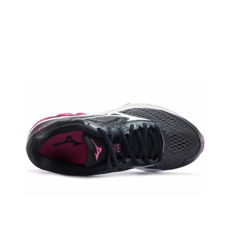 Mizuno Women's Wave Rider 22 'Black Pink' Women's-2
