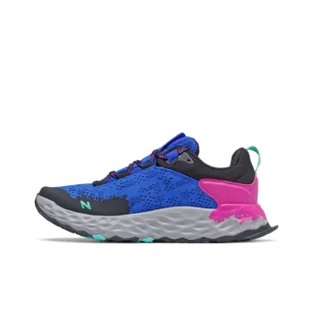 New Balance NB Fresh Foam Hierro V5 Cushioning Low-Top Running Shoes Women's Blue Pink