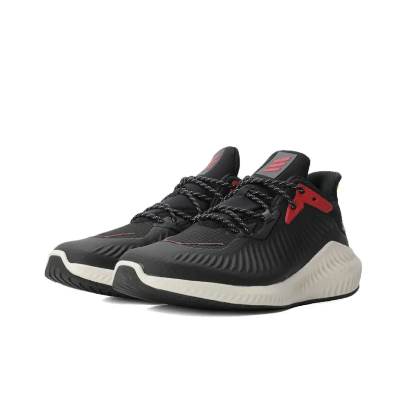 Adidas Alphabounce+ Guard 'Black Red'-2