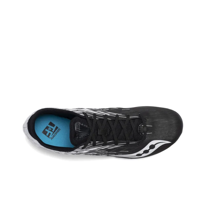 Saucony Spitfire 5 Spitfire 5 Low Top Running Shoes Men's Black White-3